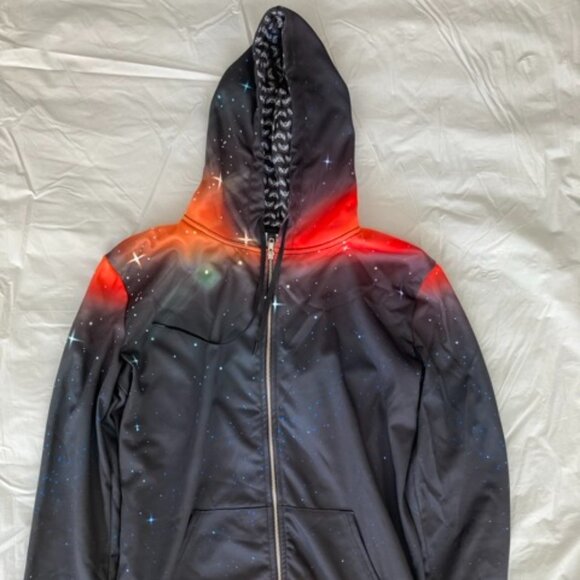 Setting Night Unisex Zip-Up Hoodie - Picture 1 of 3